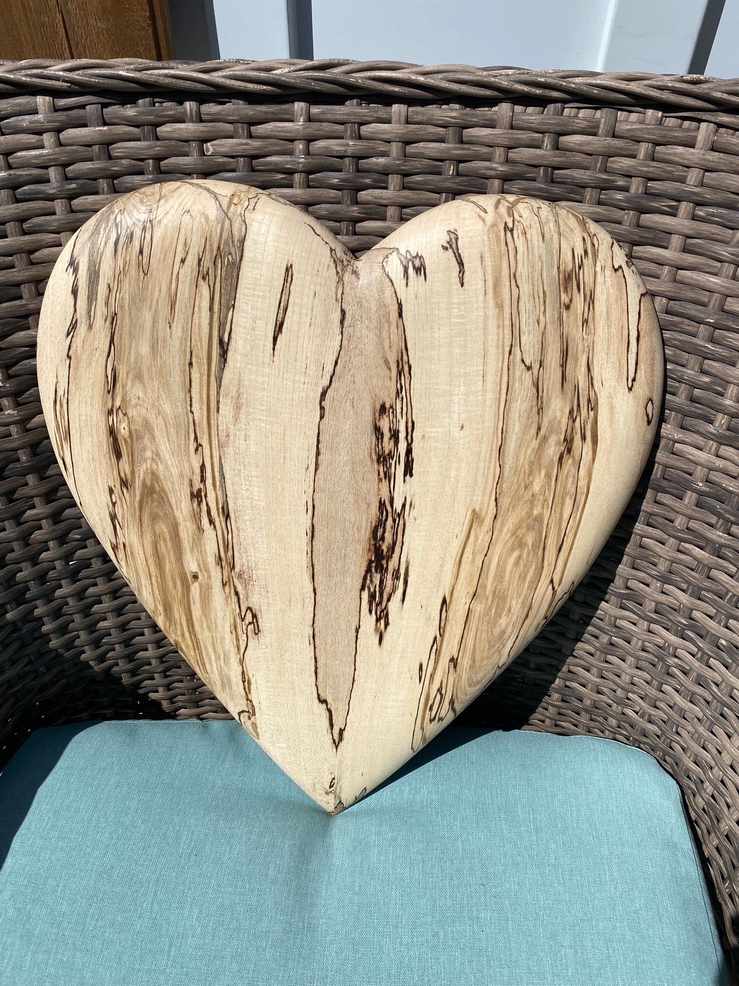3D Wooden Heart Art Sculpture Wood Anniversarie gift 20th anniversary birthday gift Mother’s Day gift Wooden heart