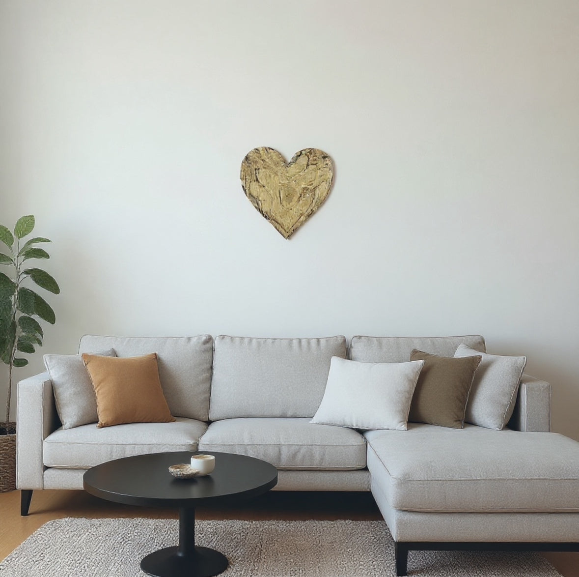 Handcrafted Wooden heart