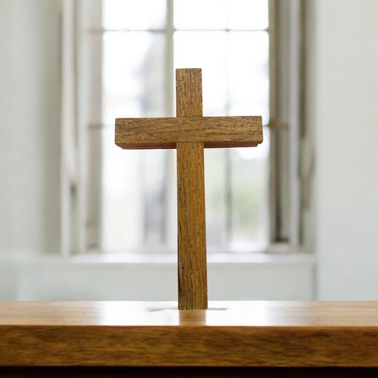 Rustic cross Baptism gift wedding gift anniversary gift wooden cross art wooden art sculpture