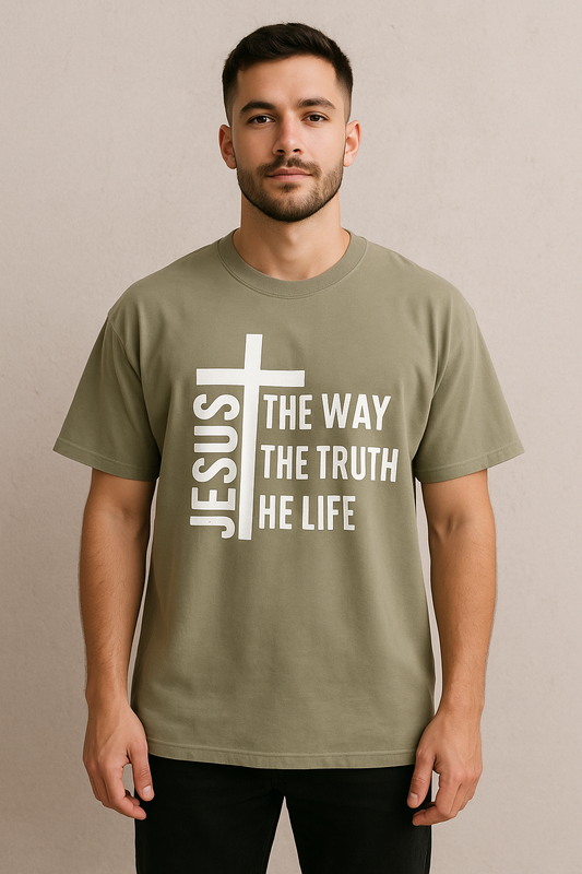 Jesus The Way The Truth & The Life Comfort Colors T-Shirt