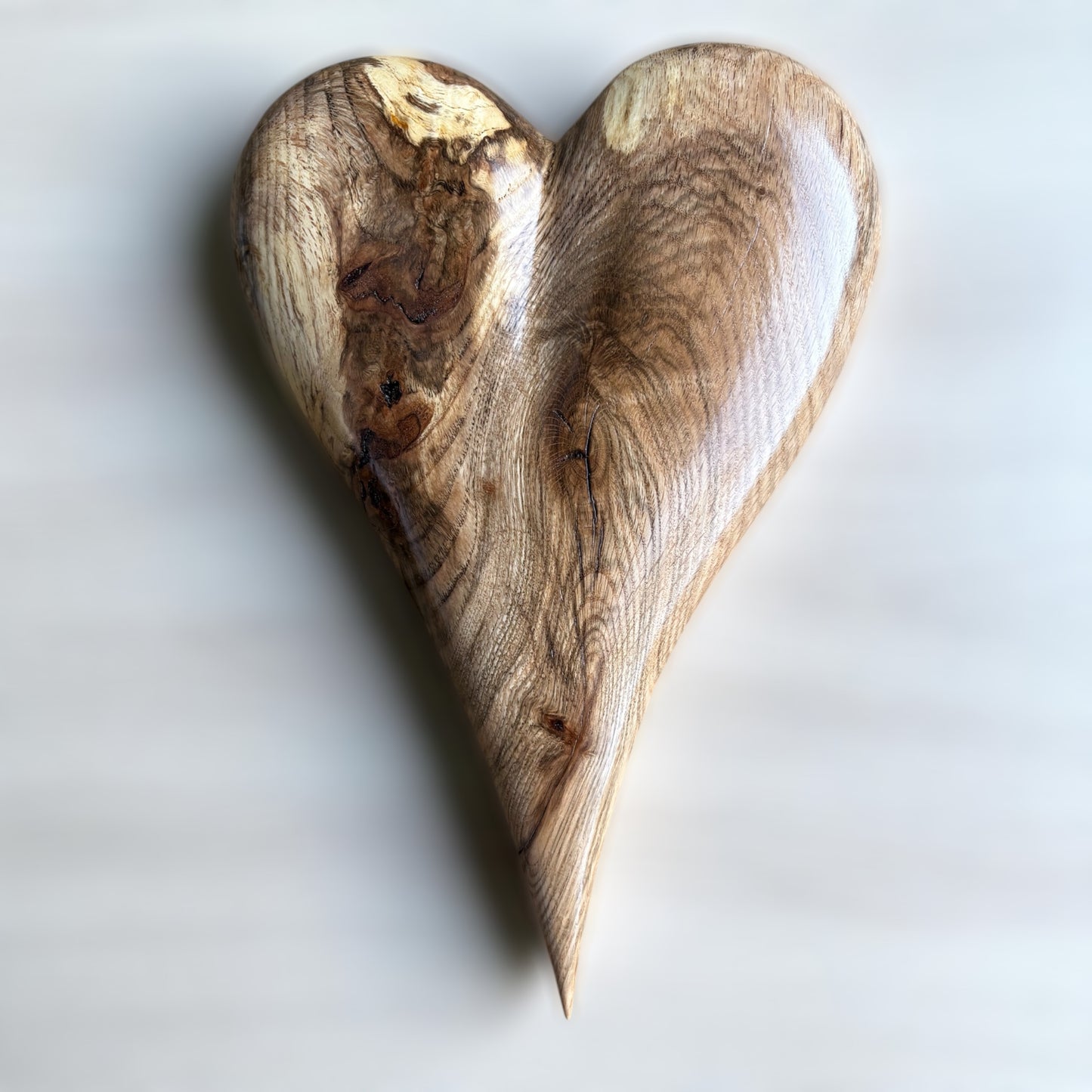 3D Heart Sculpture Anniversaries gift 20th anniversary wooden Art birthday gift Mother’s Day gift Wooden heart