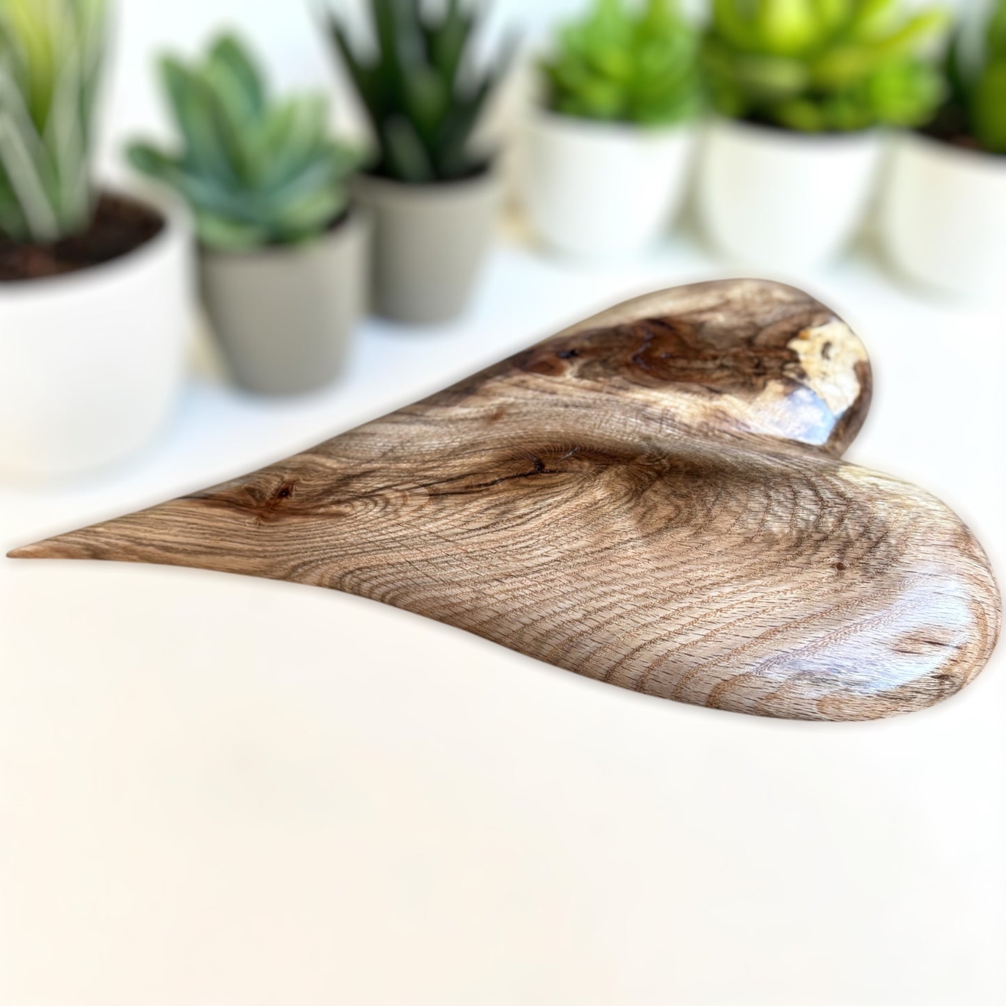 3D Heart Sculpture Anniversaries gift 20th anniversary wooden Art birthday gift Mother’s Day gift Wooden heart