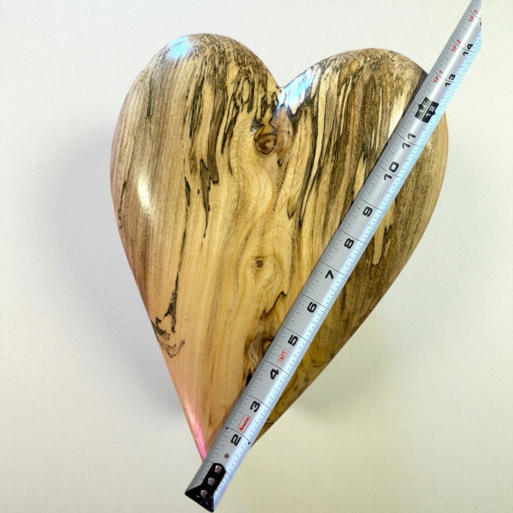 3D Heart Sculpture Anniversaries gift 20th anniversary wooden Art birthday gift Mother’s Day gift Wooden heart