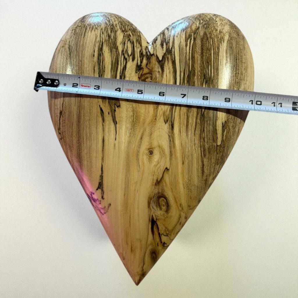 3D Heart Sculpture Anniversaries gift 20th anniversary wooden Art birthday gift Mother’s Day gift Wooden heart