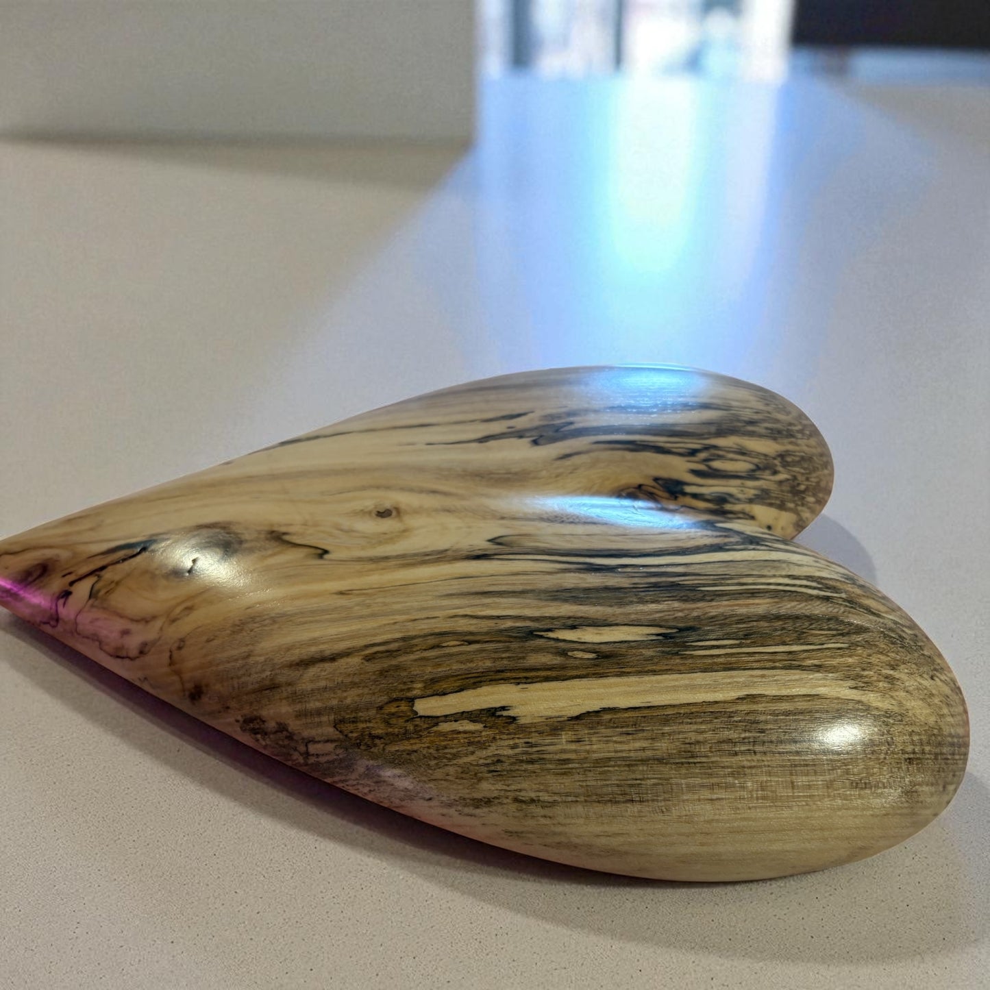 3D Heart Sculpture Anniversaries gift 20th anniversary wooden Art birthday gift Mother’s Day gift Wooden heart