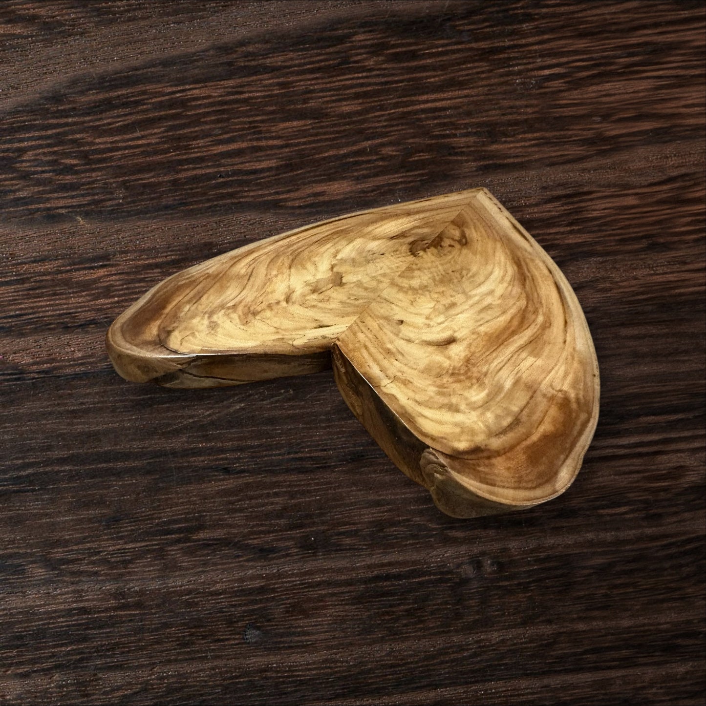 Live Edge Wooden heart