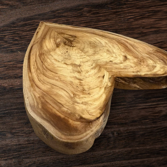 Live Edge Wooden heart