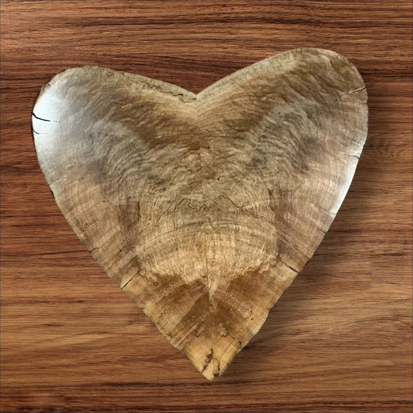 Live Edge Wooden heart