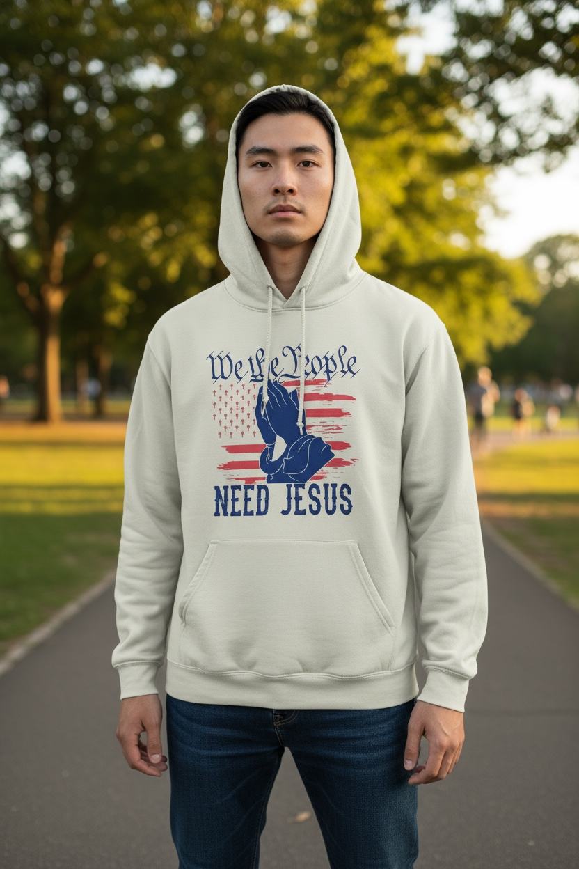 We the People need JESUS Hoodie