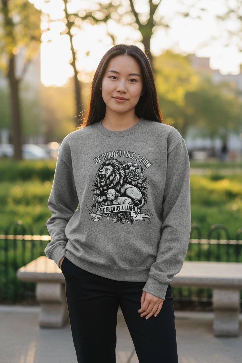 HE Roared like a Lion he Bled as a lamb