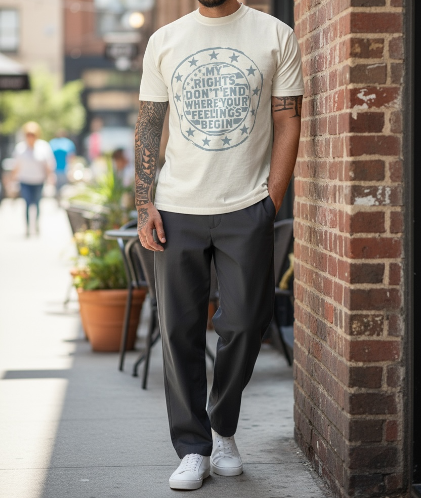 My rights don’t end where your feelings begin Comfort Colors T-Shirt