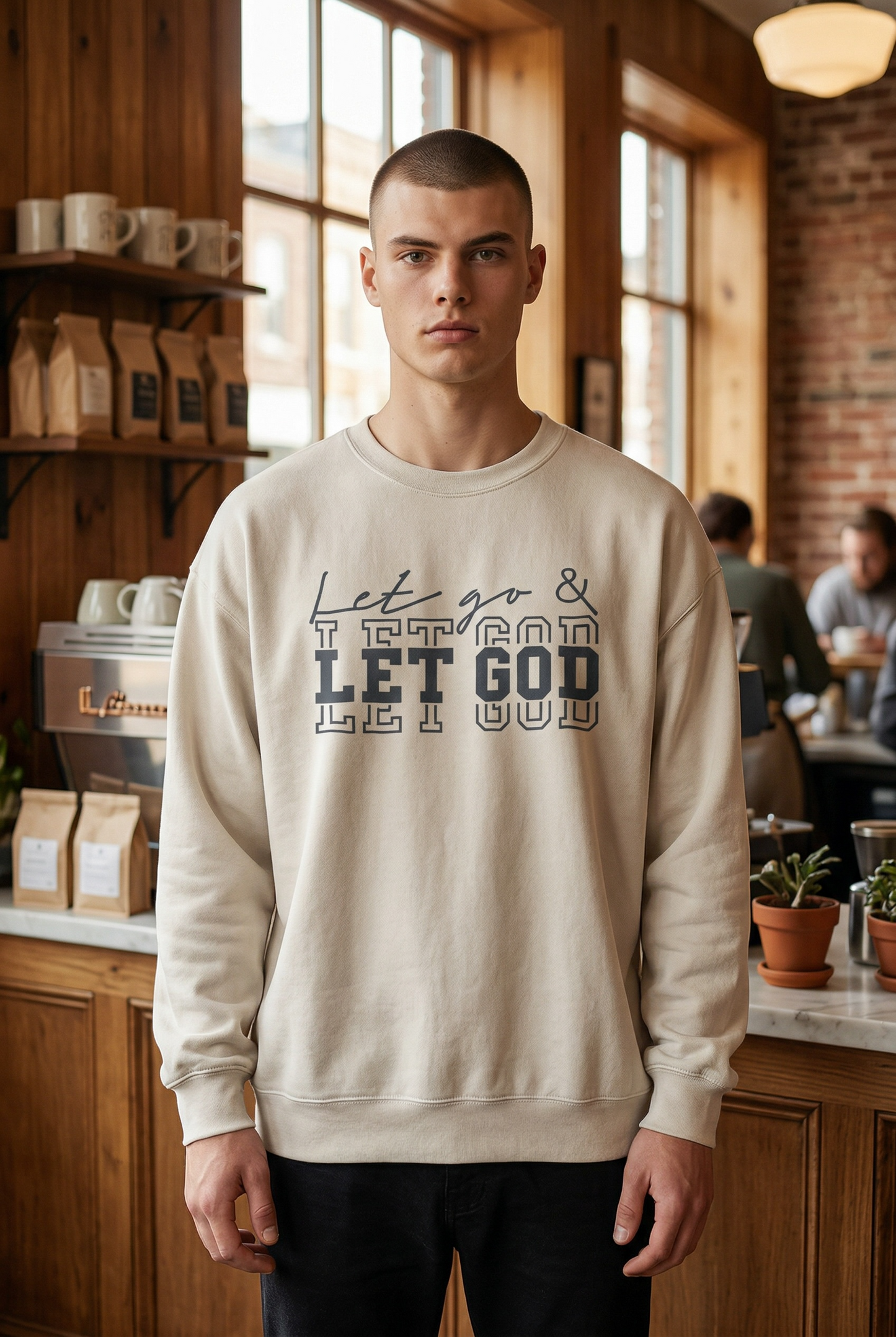 Let Go & Let God sweatshirt