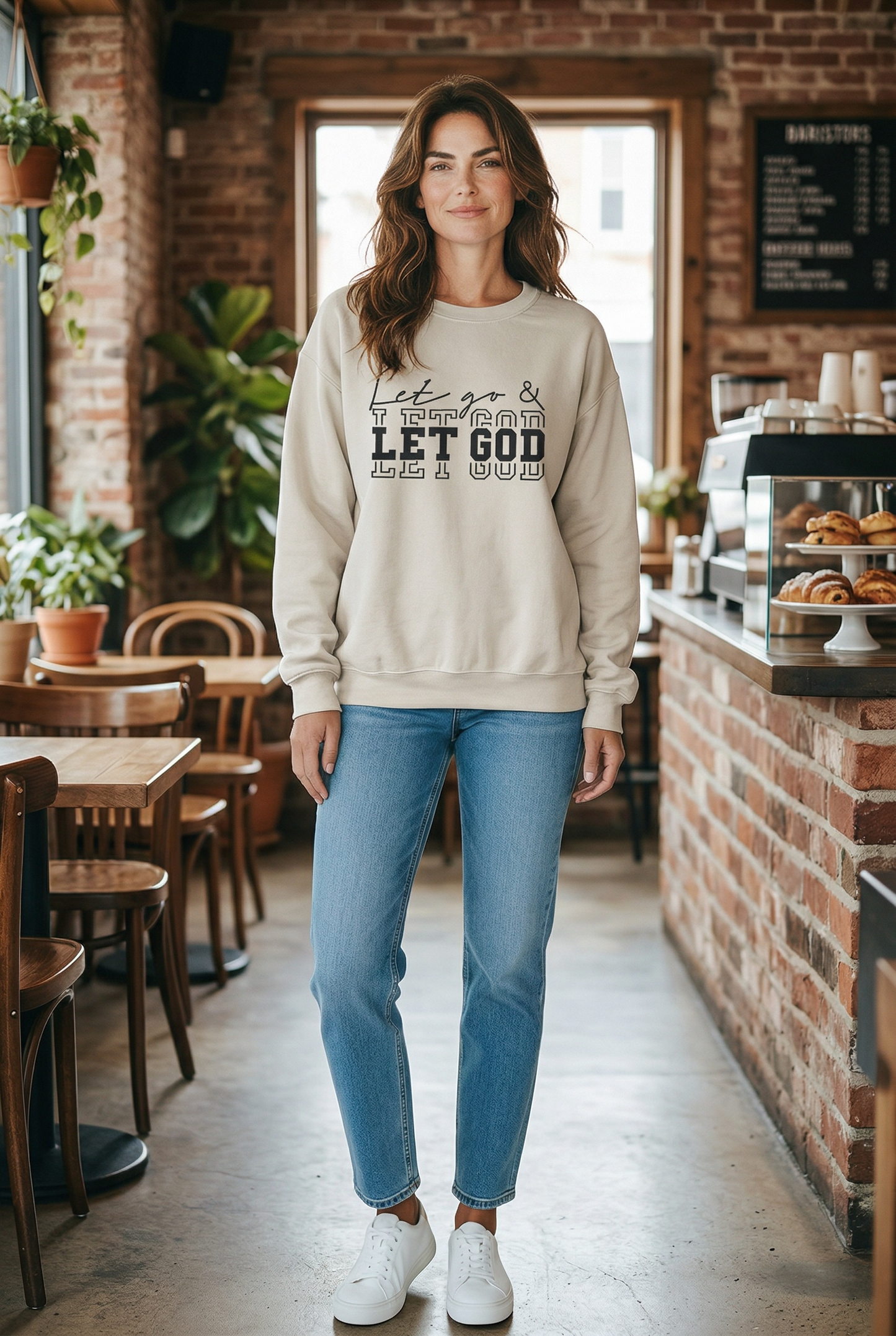 Let Go & Let God sweatshirt