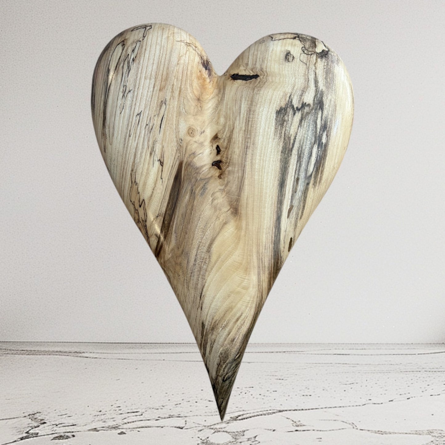 3D Heart Sculpture Anniversaries gift 20th anniversary wooden Art birthday gift Mother’s Day gift Wooden heart