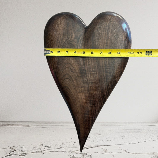 3D Heart Sculpture Anniversaries gift 20th anniversary wooden Art birthday gift Mother’s Day gift Wooden heart