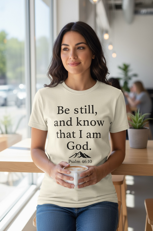 Be still and know that I am God Comfort Colors T-Shirt