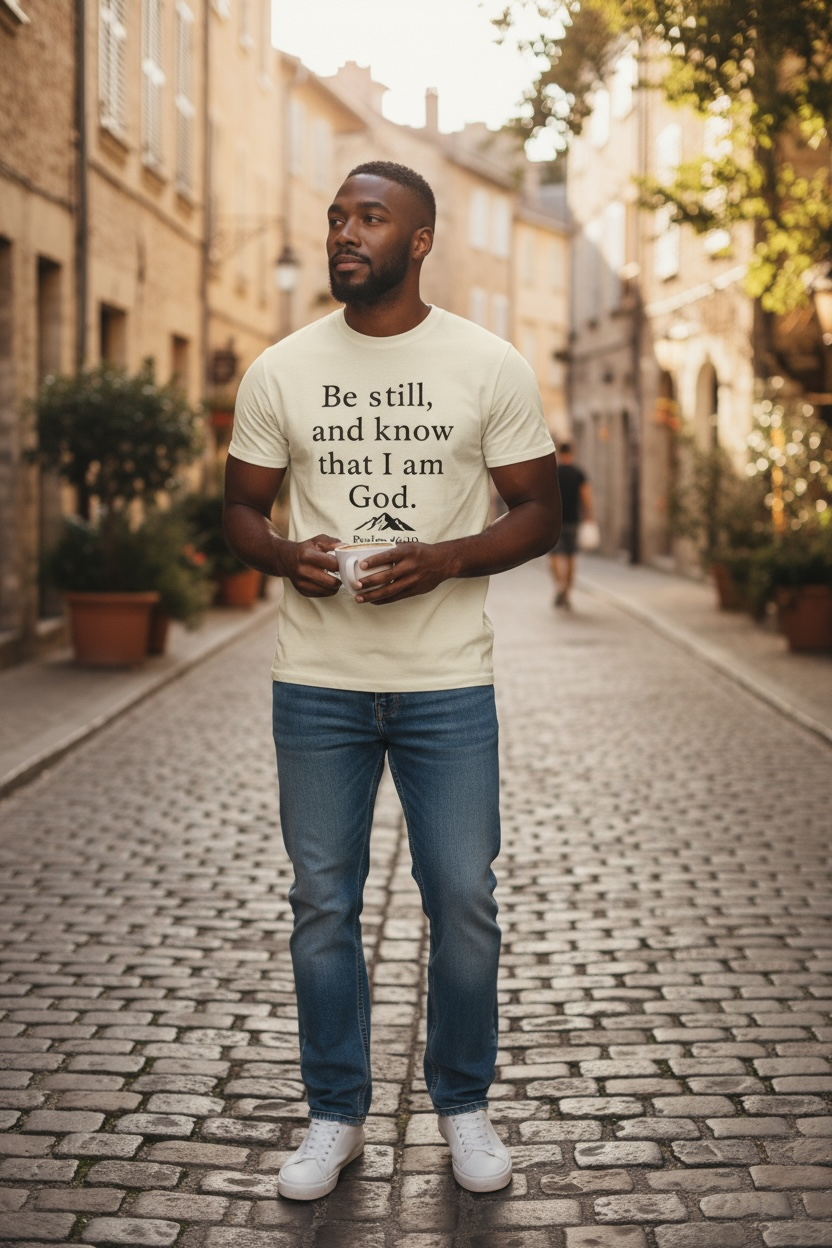 Be still and know that I am God Comfort Colors T-Shirt