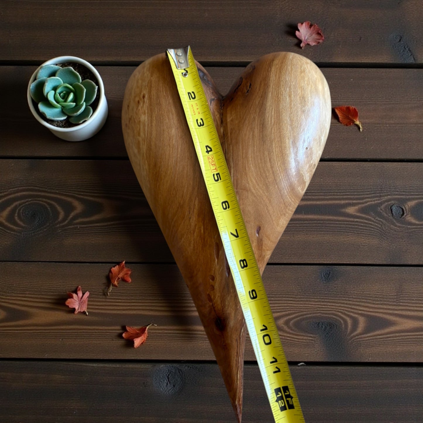 3D Heart Sculpture Anniversaries gift 20th anniversary wooden Art Home Decor