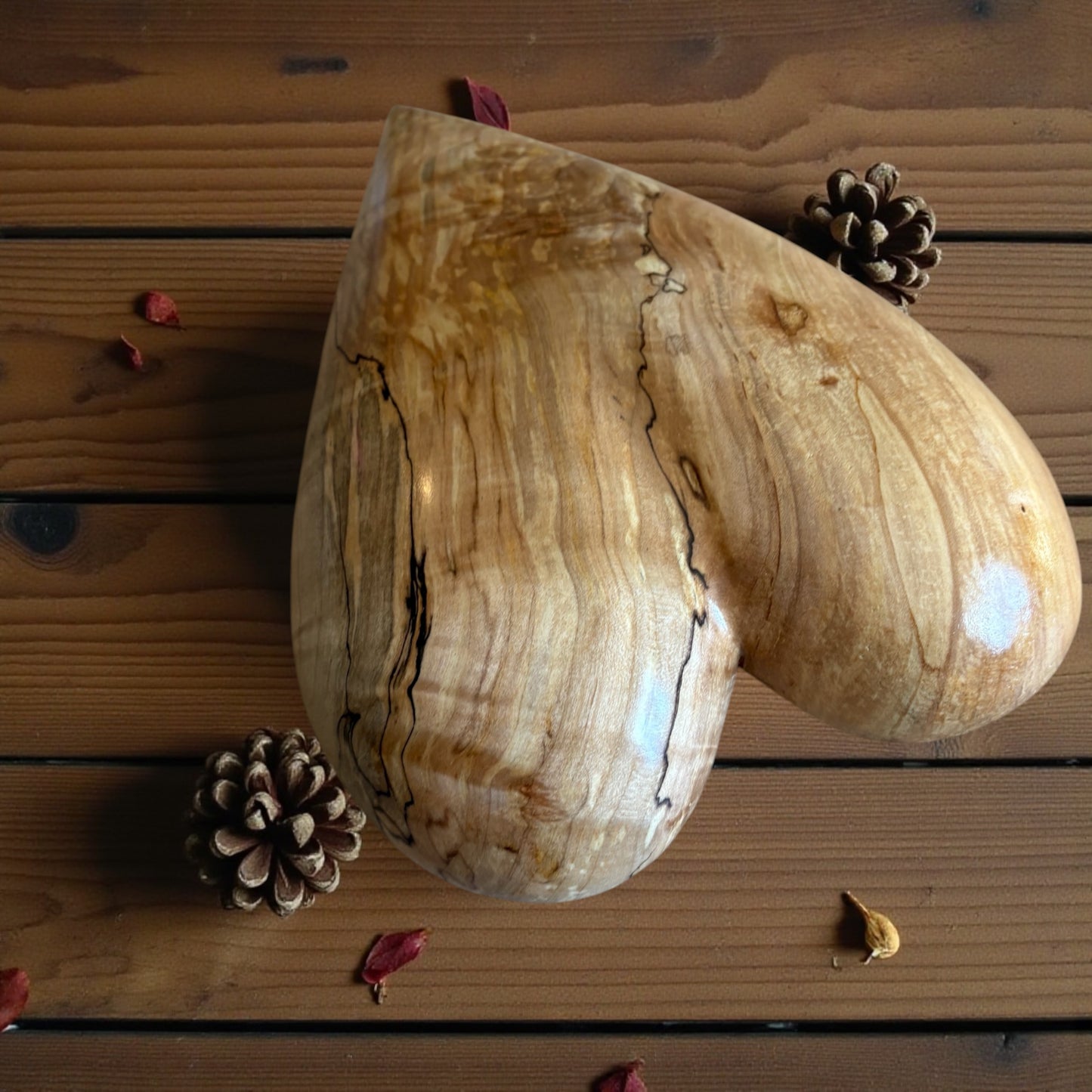 3D Heart Sculpture Anniversaries gift 20th anniversary wooden Art birthday gift Mother’s Day gift Wooden heart (Copy)