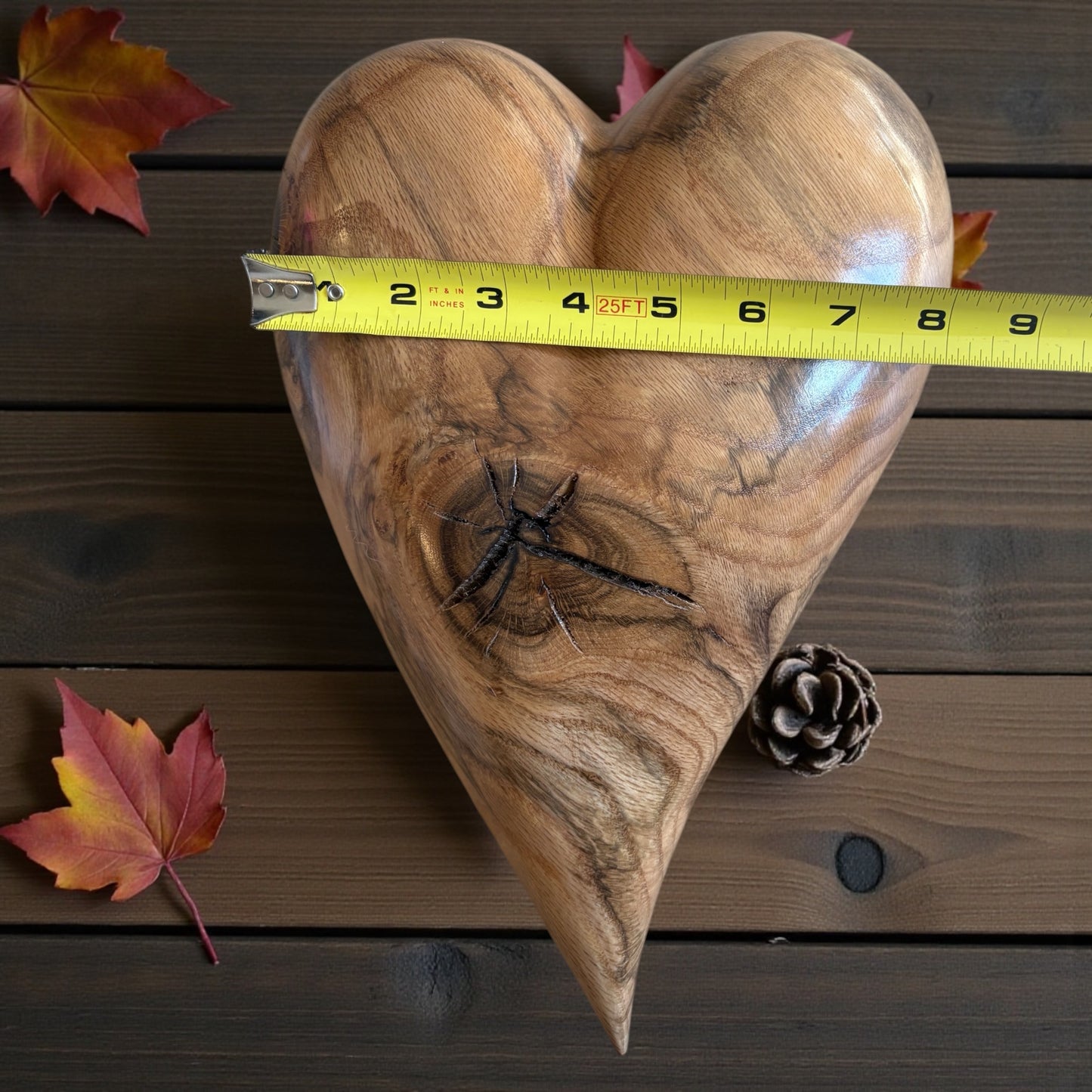 3D Heart Sculpture Anniversaries gift 20th anniversary wooden Art birthday gift Mother’s Day gift Wooden heart