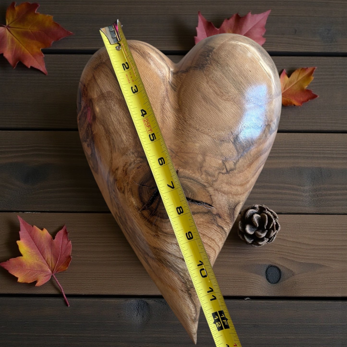 3D Heart Sculpture Anniversaries gift 20th anniversary wooden Art birthday gift Mother’s Day gift Wooden heart