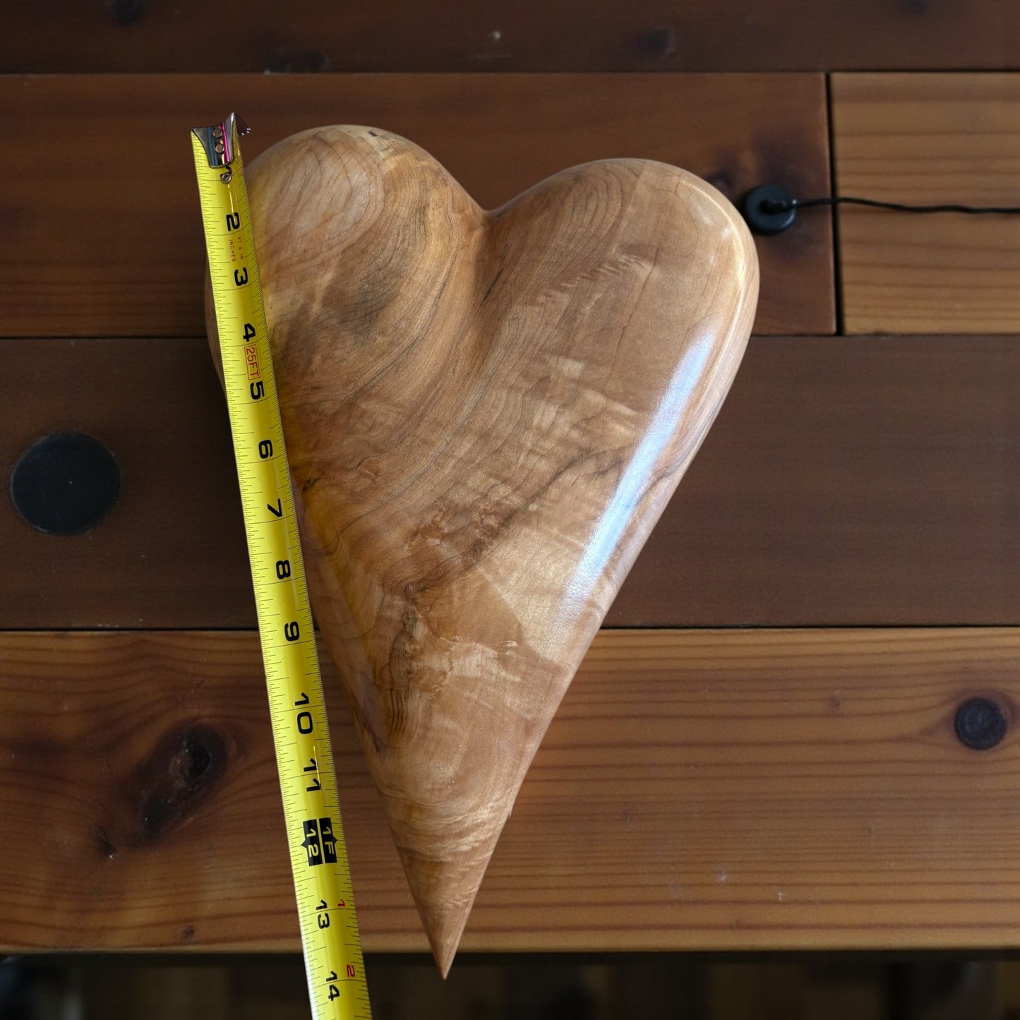 3D Heart Sculpture Anniversaries gift 20th Baptism Gift Home Decor Art birthday gift Mother’s Day gift Wooden heart