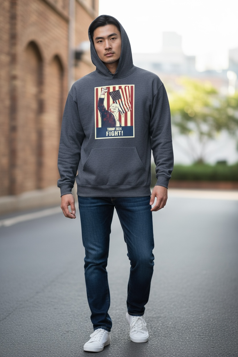 Trump Fight Hoodie