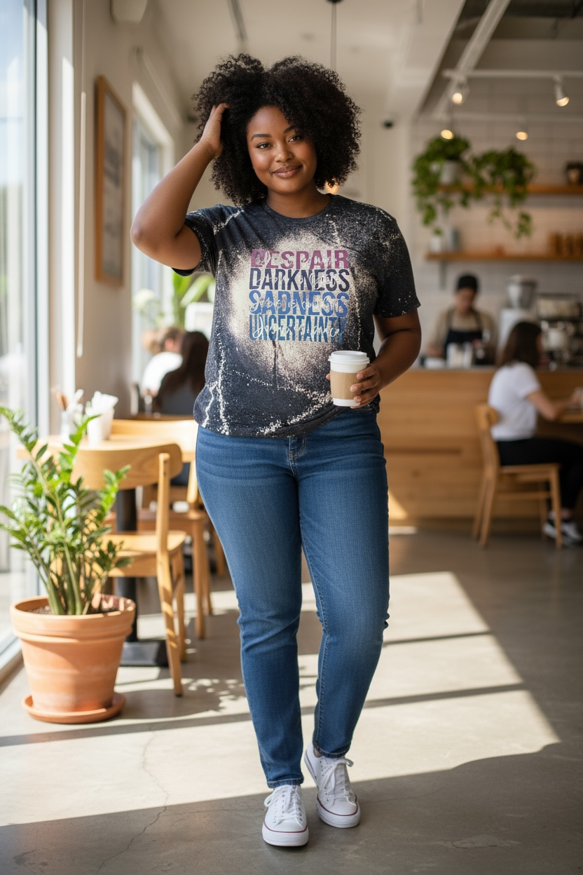 Jesus is Hope Bleached T-Shirt