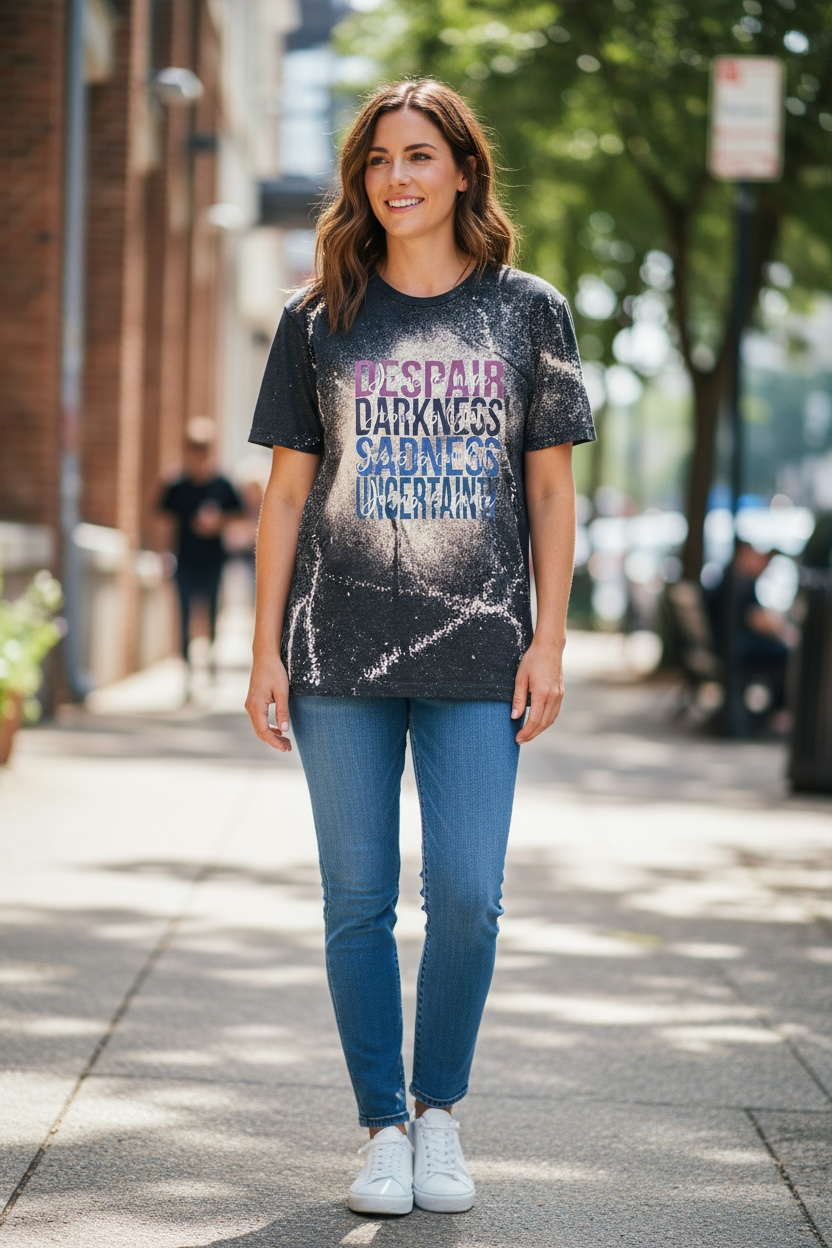 Jesus is Hope Bleached T-Shirt