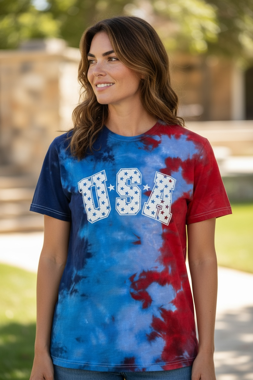 Tie-Dye USA T-Shirt