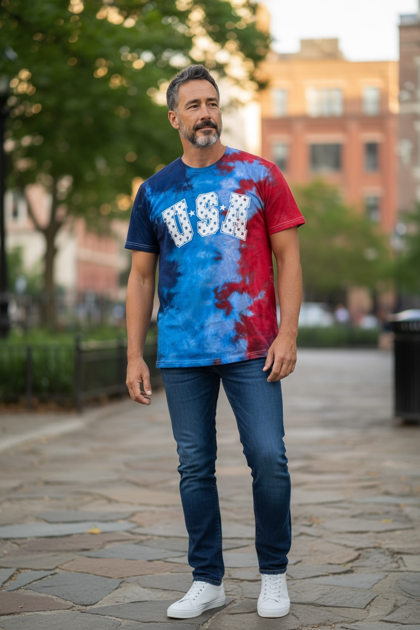 Tie-Dye USA T-Shirt