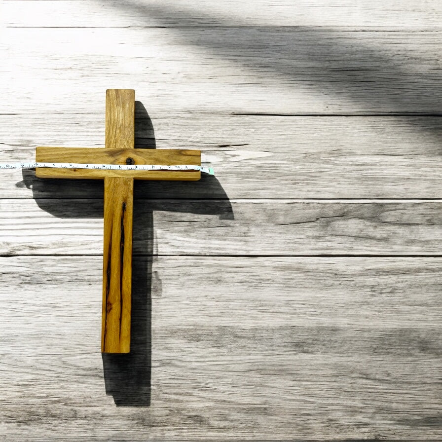Rustic cross Baptism gift wedding gift anniversary gift wooden cross art wooden art sculpture #F