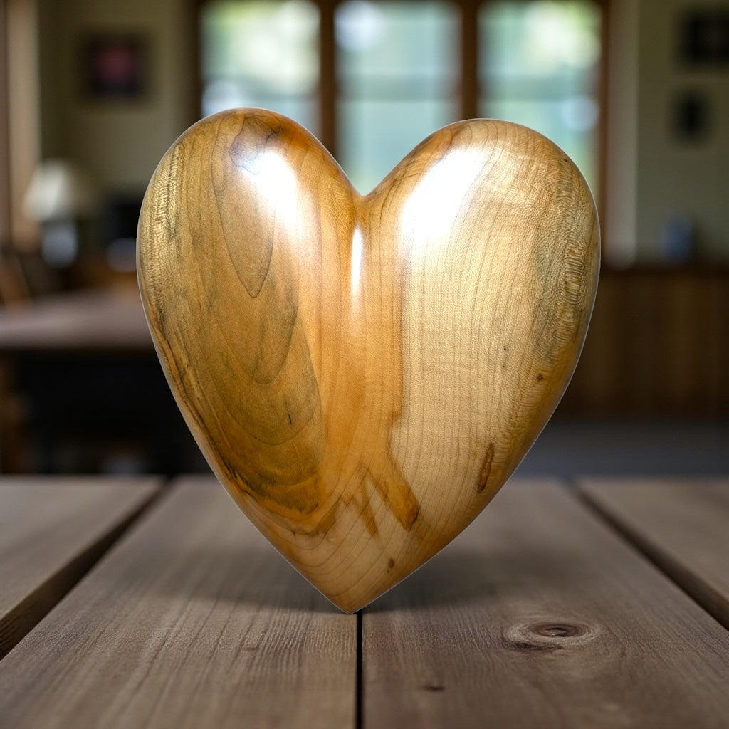 3D Heart Sculpture Christmas Gift Anniversaries gift 20th anniversary wooden Art birthday gift