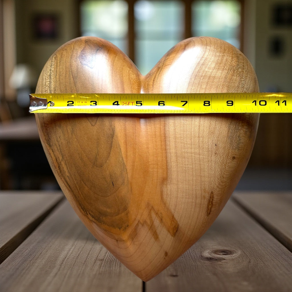 3D Heart Sculpture Christmas Gift Anniversaries gift 20th anniversary wooden Art birthday gift