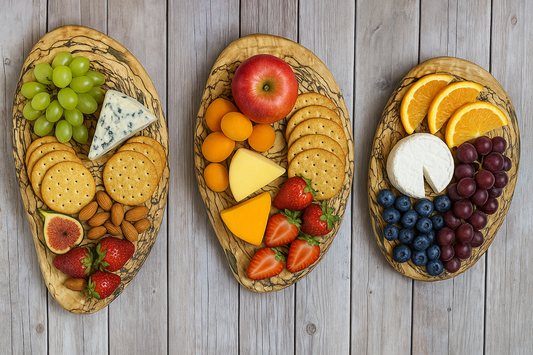 Set of 3! Charcuterie Board Cheese Board Olive Board Table Placement Christmas Charcuterie board Wooden Decor Wooden Farm house Decor Christmas Gift