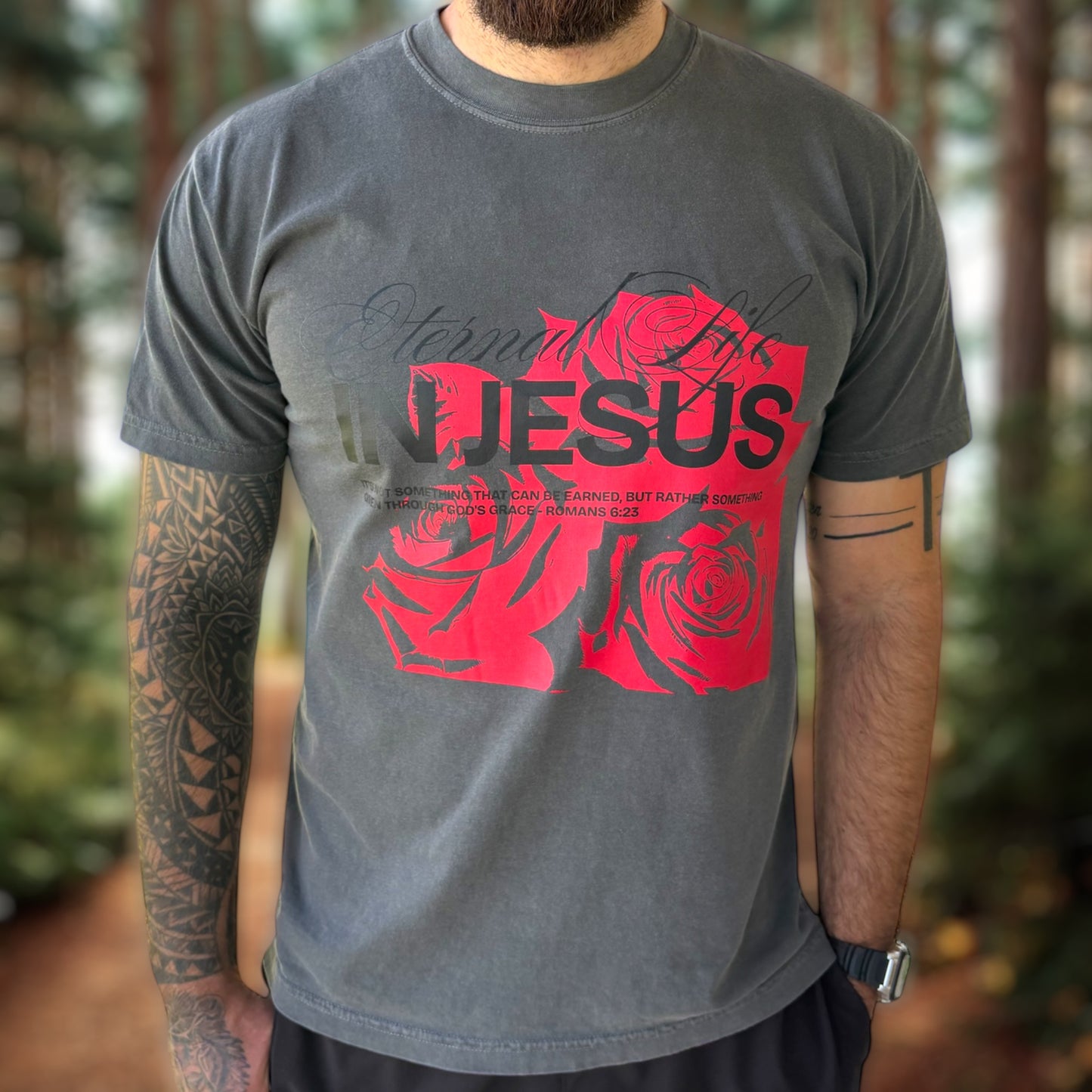 Eternal Life In Jesus Comfort Colors T-Shirt