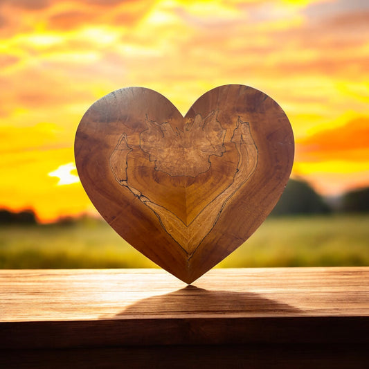 Wooden heart