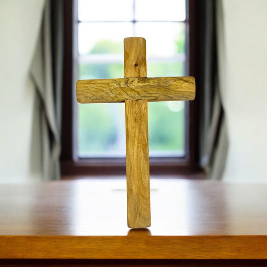 Wooden cross Baptism gift wedding gift anniversary gift wooden cross art wooden art birthday gift presents for her Fathers Day Valentines Day
