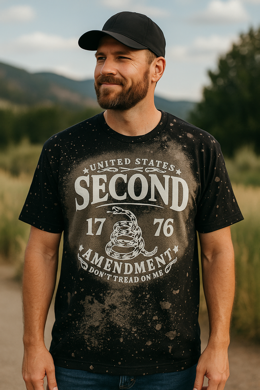Bleached Second Amendment T-Shirt