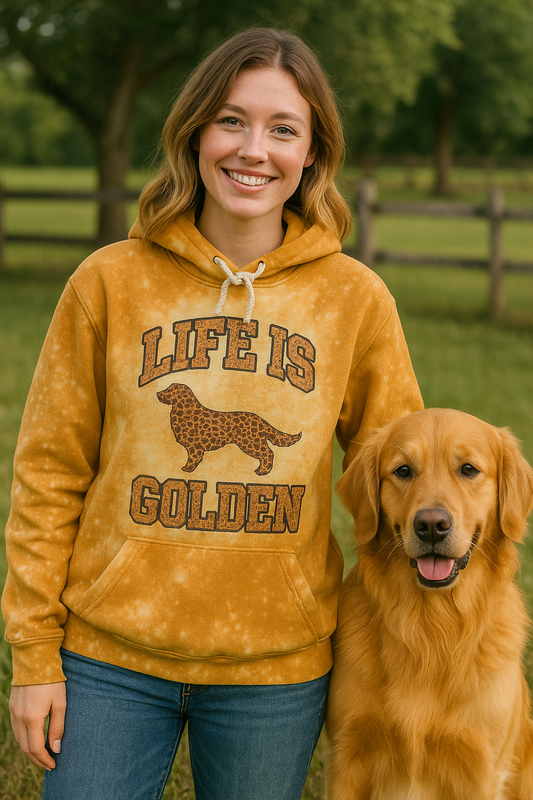 Life is Golden Bella Canvas Hoodie