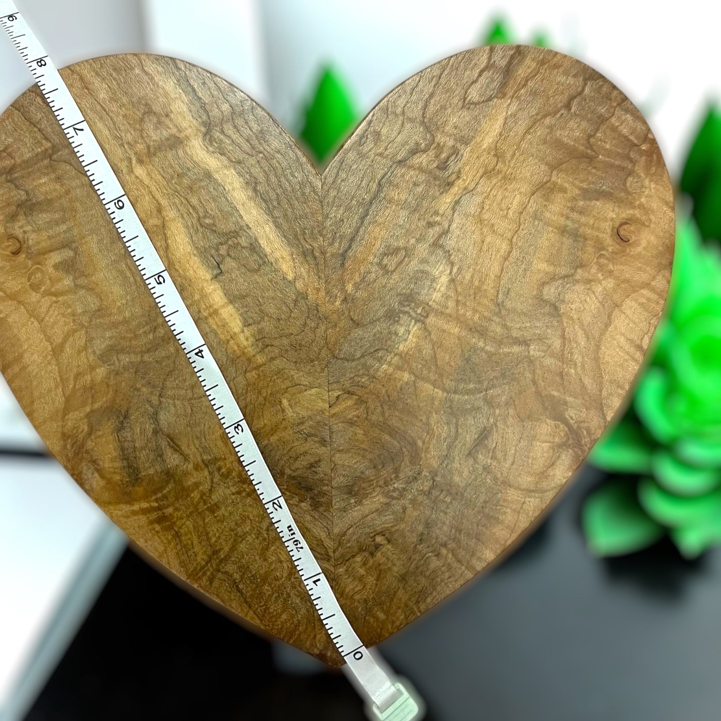 Wooden heart wooden art abstract art wall hanging heart wooden heart with hanging strip