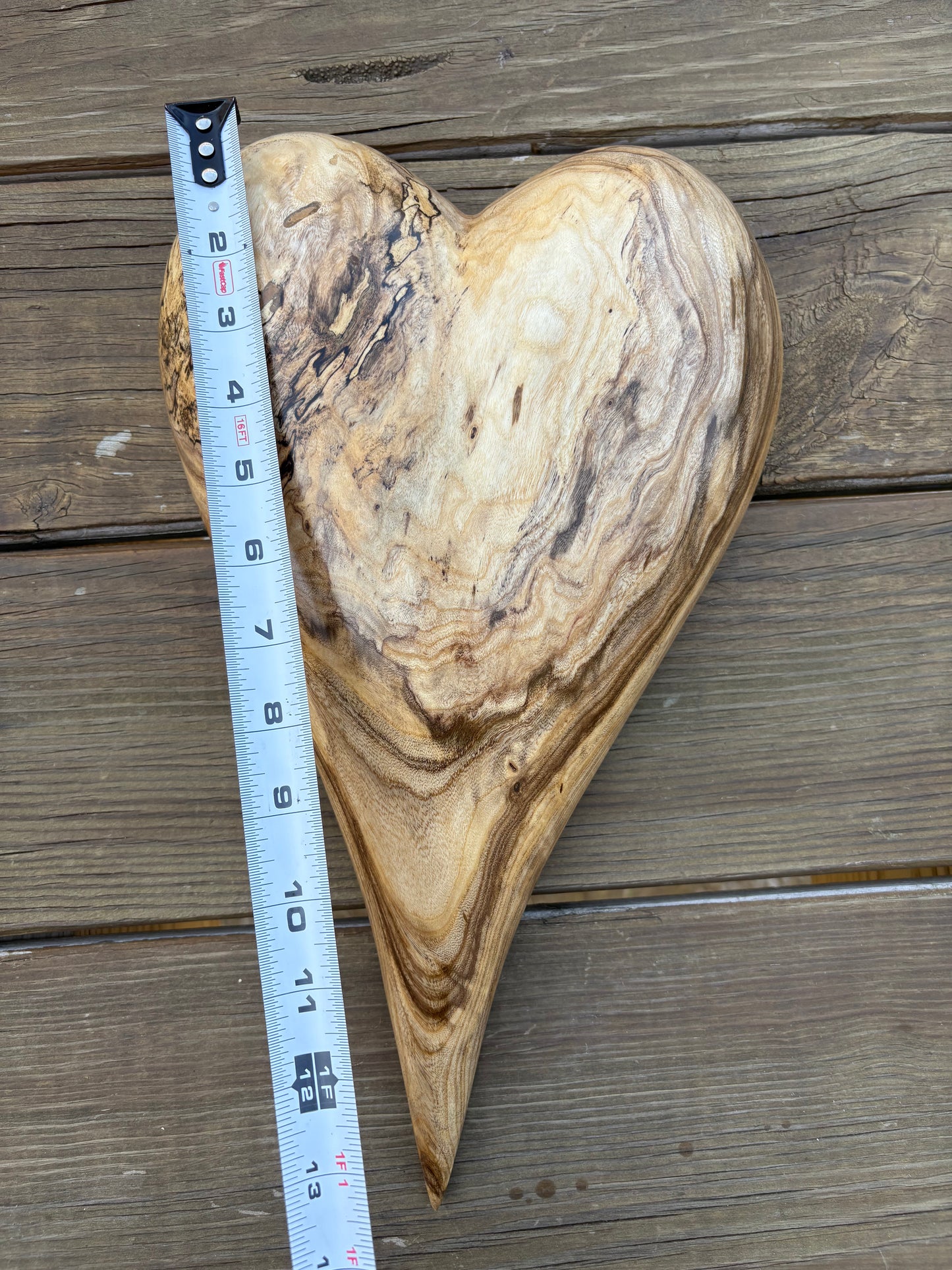 Wooden 3D Heart Sculpture Christmas Gift Anniversaries gift 20th anniversary wooden Art birthday gift