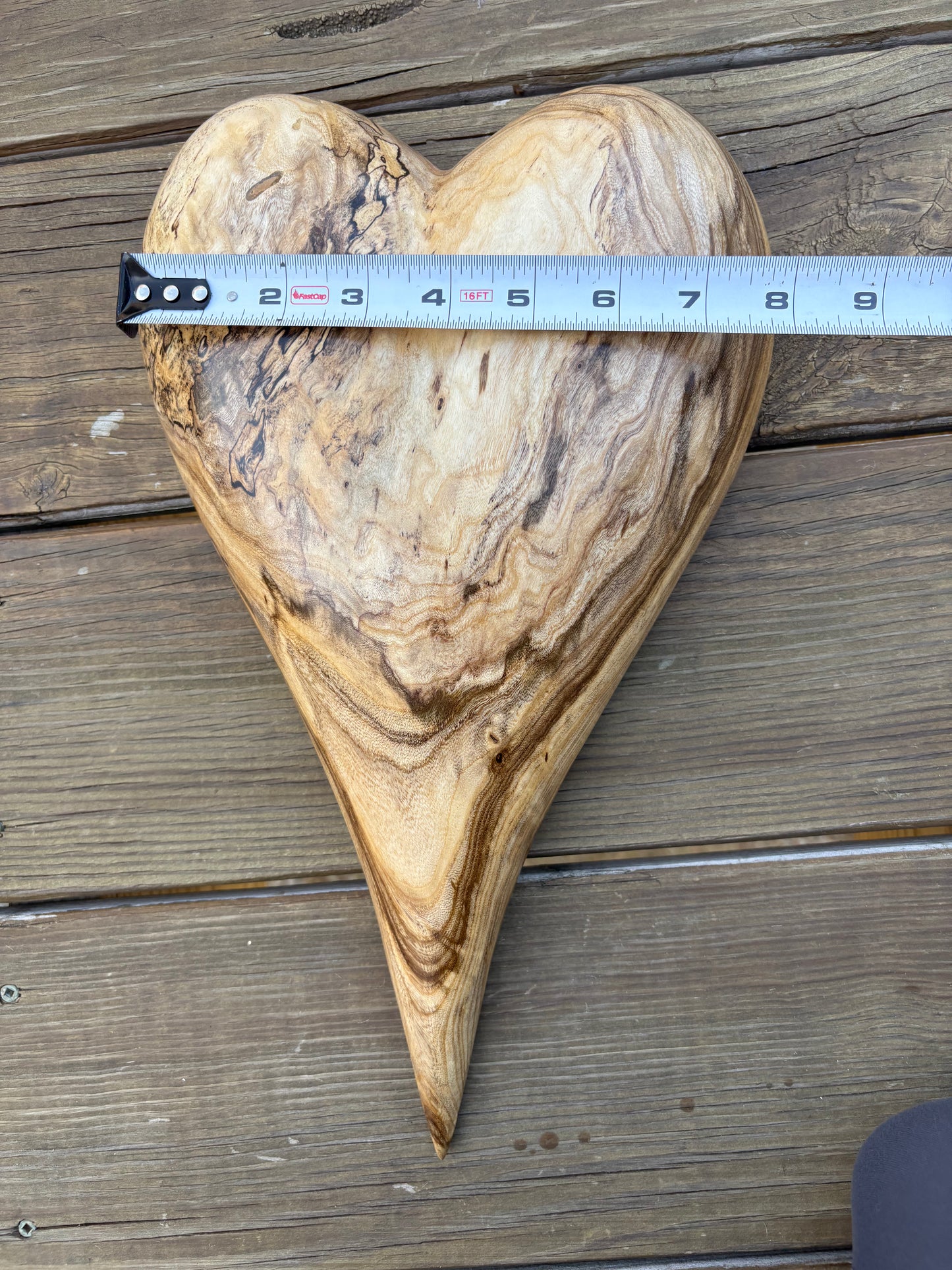 Wooden 3D Heart Sculpture Christmas Gift Anniversaries gift 20th anniversary wooden Art birthday gift