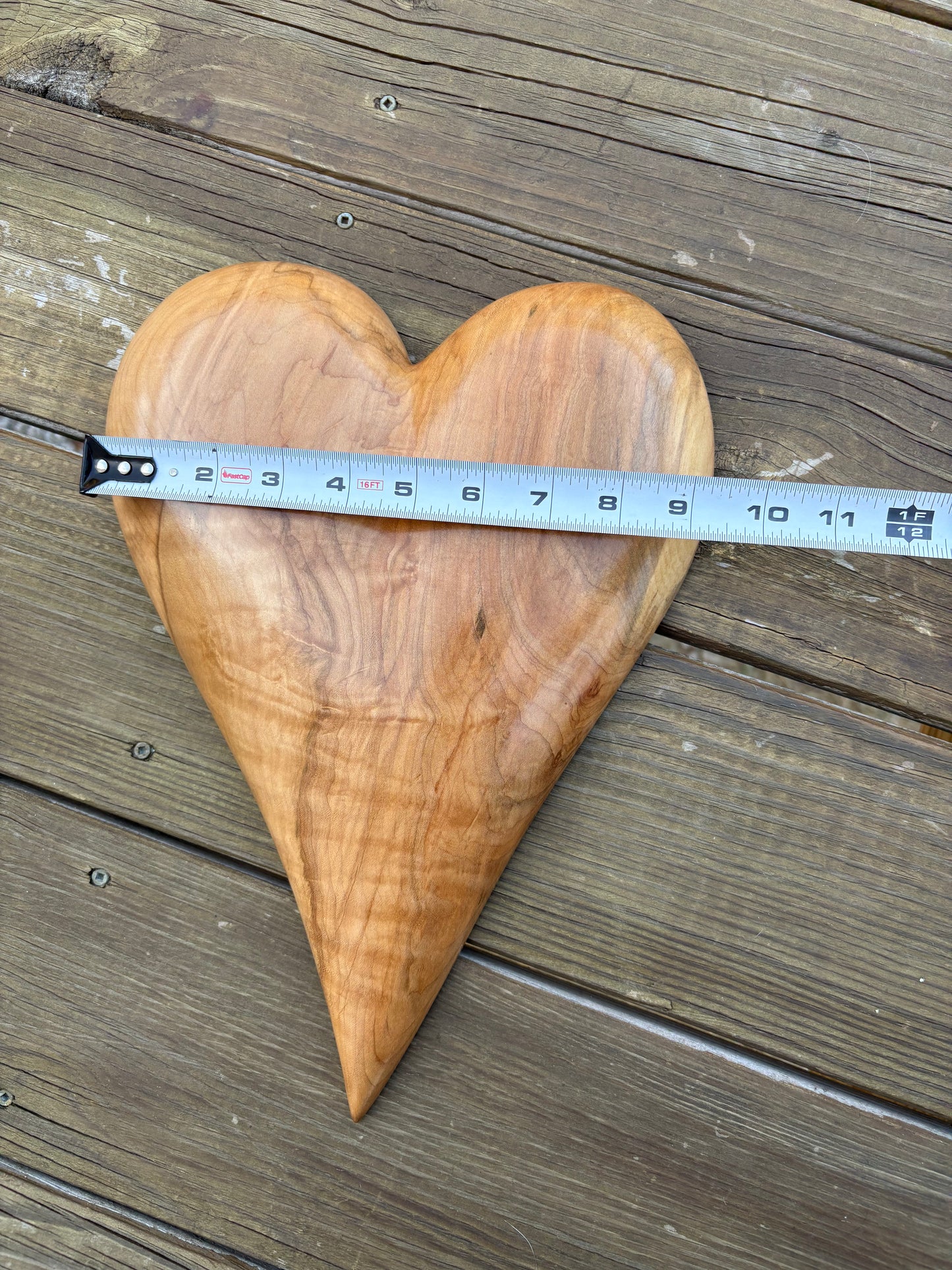 Wooden 3D Heart Sculpture Christmas Gift Anniversaries gift 20th anniversary wooden Art birthday gift