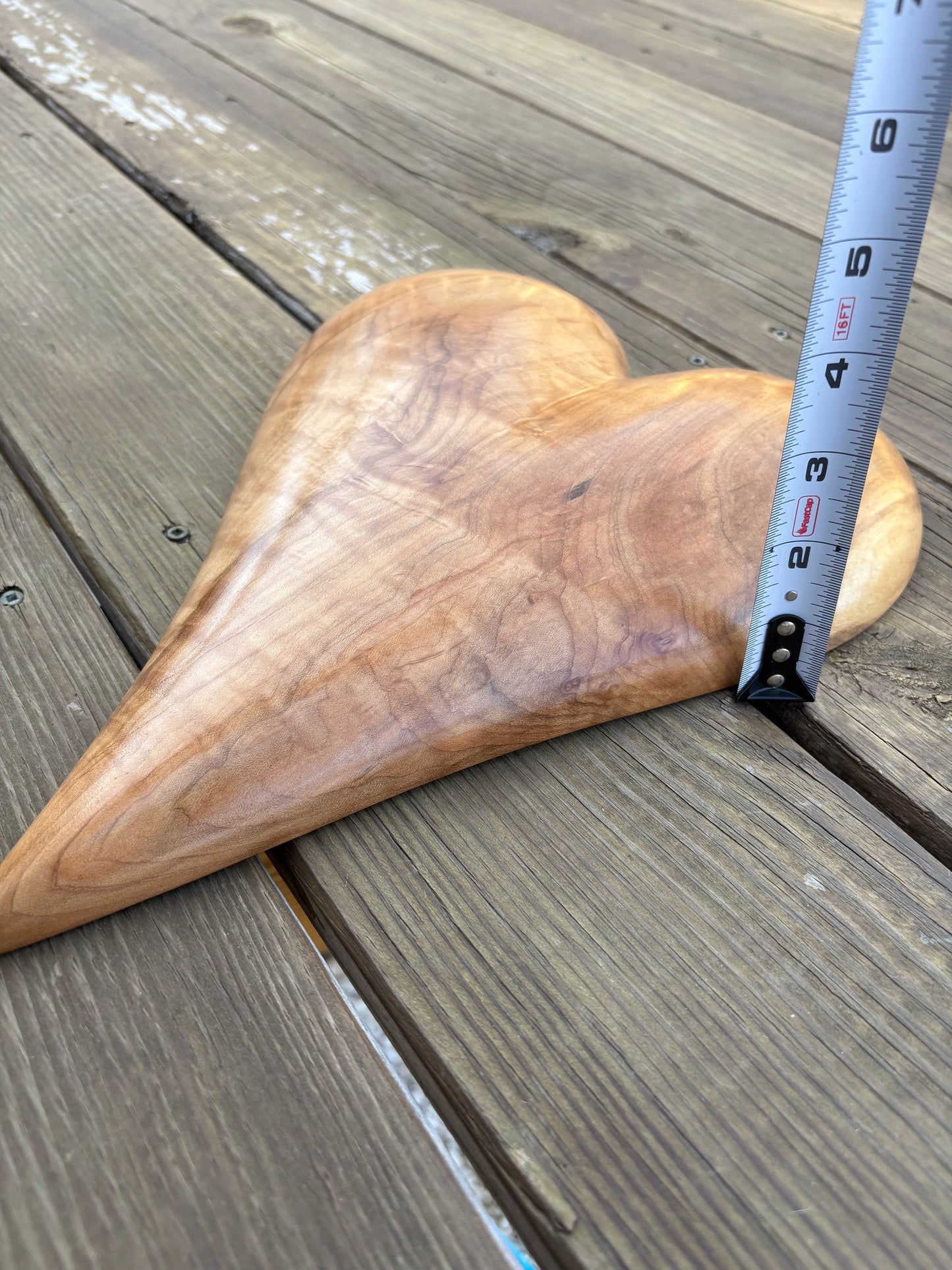 Wooden 3D Heart Sculpture Christmas Gift Anniversaries gift 20th anniversary wooden Art birthday gift