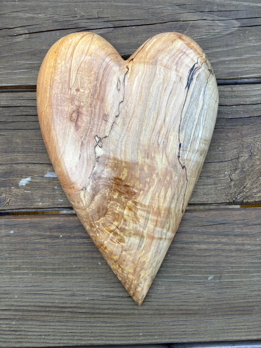 3D Heart Sculpture Anniversaries gift 20th anniversary wooden Art birthday gift Mother’s Day gift Wooden heart