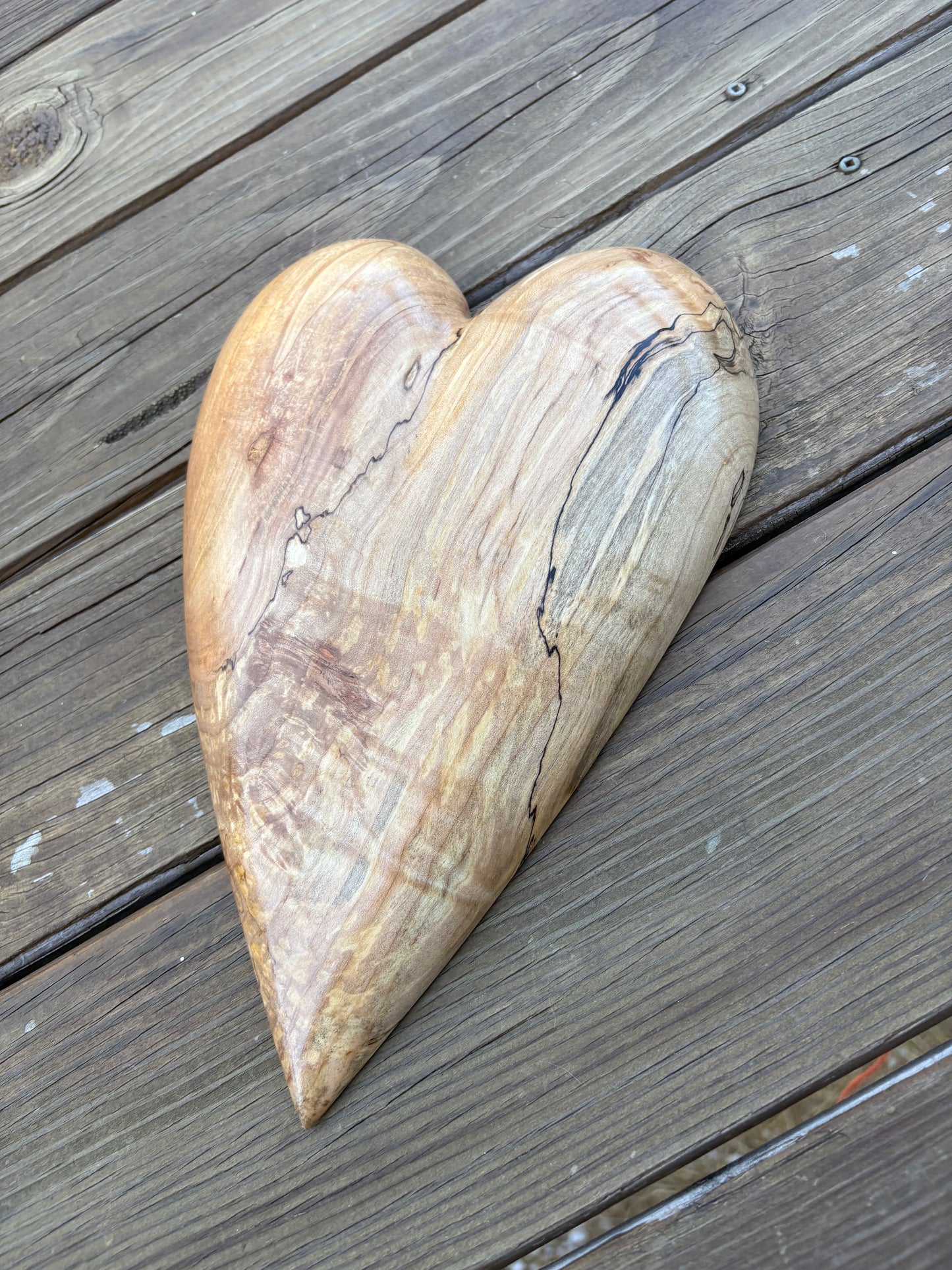 3D Heart Sculpture Anniversaries gift 20th anniversary wooden Art birthday gift Mother’s Day gift Wooden heart