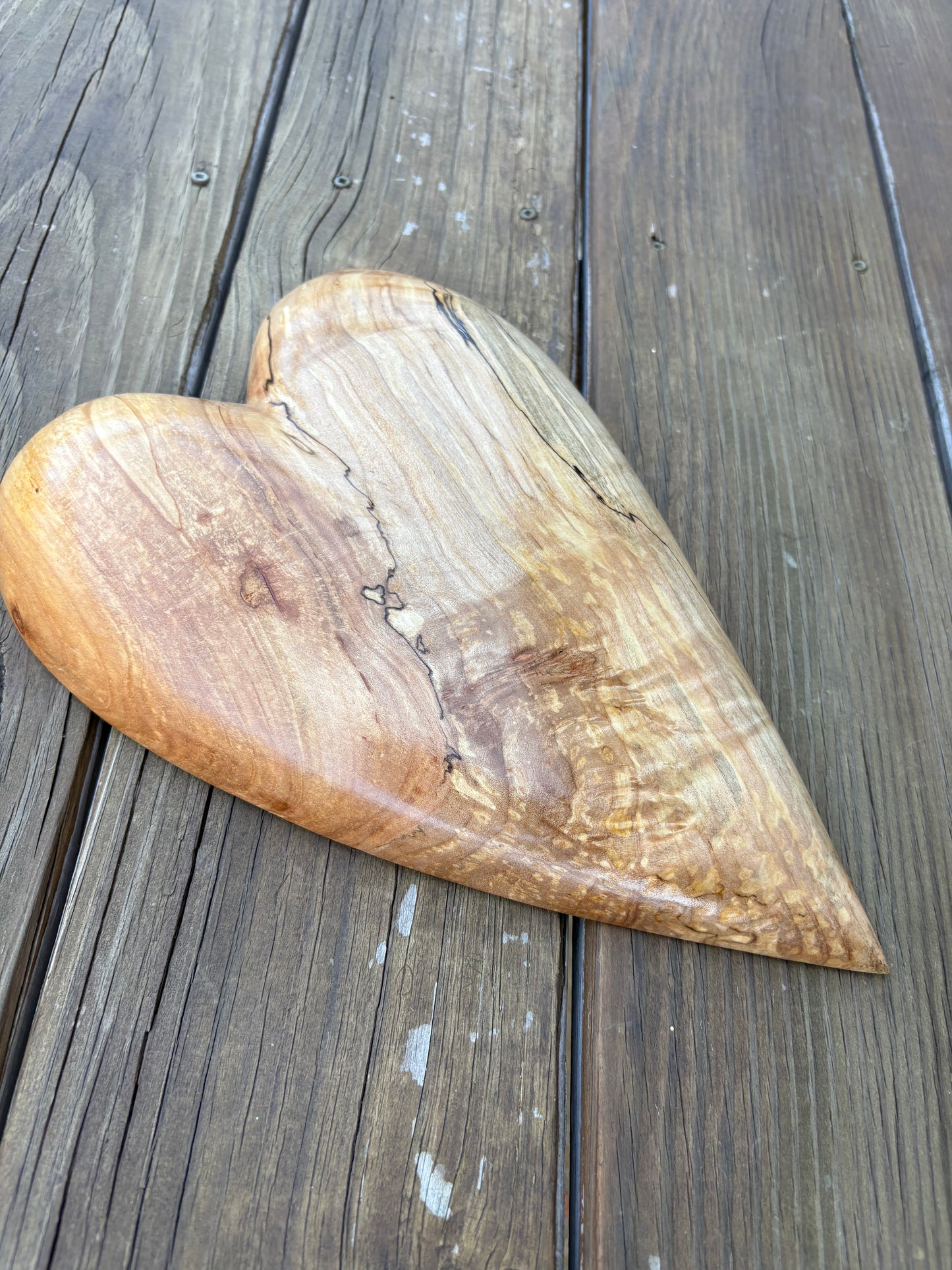 3D Heart Sculpture Anniversaries gift 20th anniversary wooden Art birthday gift Mother’s Day gift Wooden heart