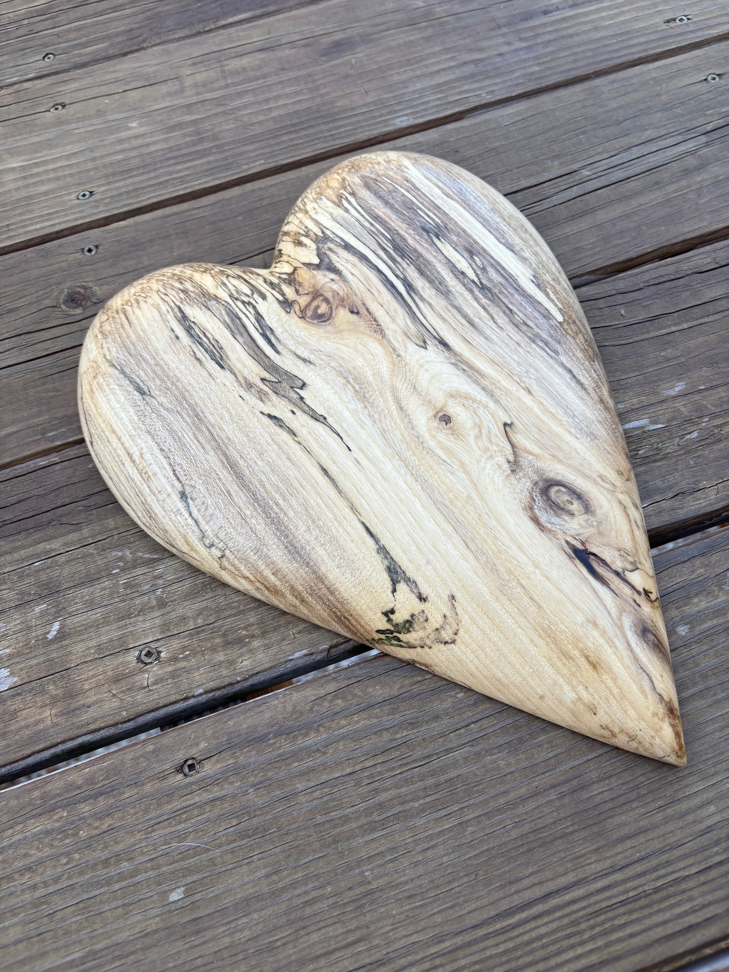 3D Heart Sculpture Anniversaries gift 20th anniversary wooden Art birthday gift Mother’s Day gift Wooden heart