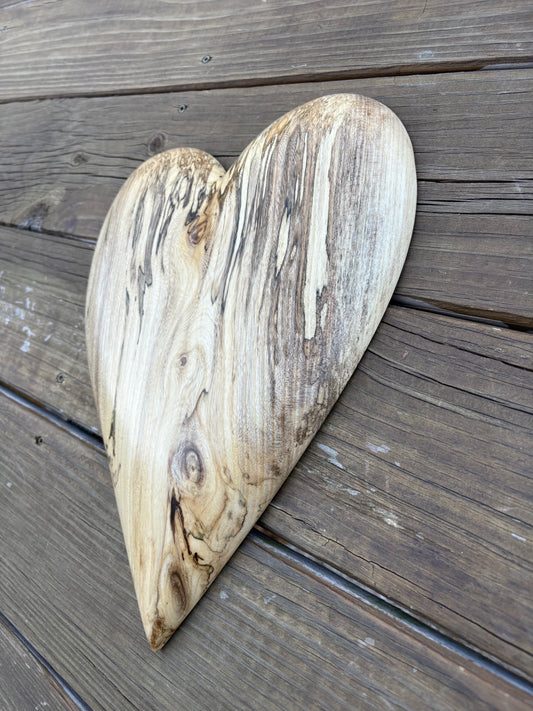 3D Heart Sculpture Anniversaries gift 20th anniversary wooden Art birthday gift Mother’s Day gift Wooden heart